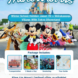 Winter School Holiday Japan 7D [18 Dec 25]