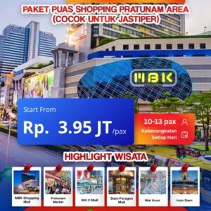 Bangkok Only 4D3N ( Pratunam Area )